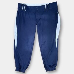 Champro Softball Baseball Pants Navy White Size Large Women's Girl's